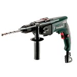 METABO SAS Perceuse à percussion SBE 760 - 760W - Mandrin autoserrant, coffret