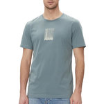 CALVIN KLEIN JEANS T  hirt Bleu/ Homme Calvin Klein Jeans Brush  troke Graphic. Coloris disponibles : Gris
