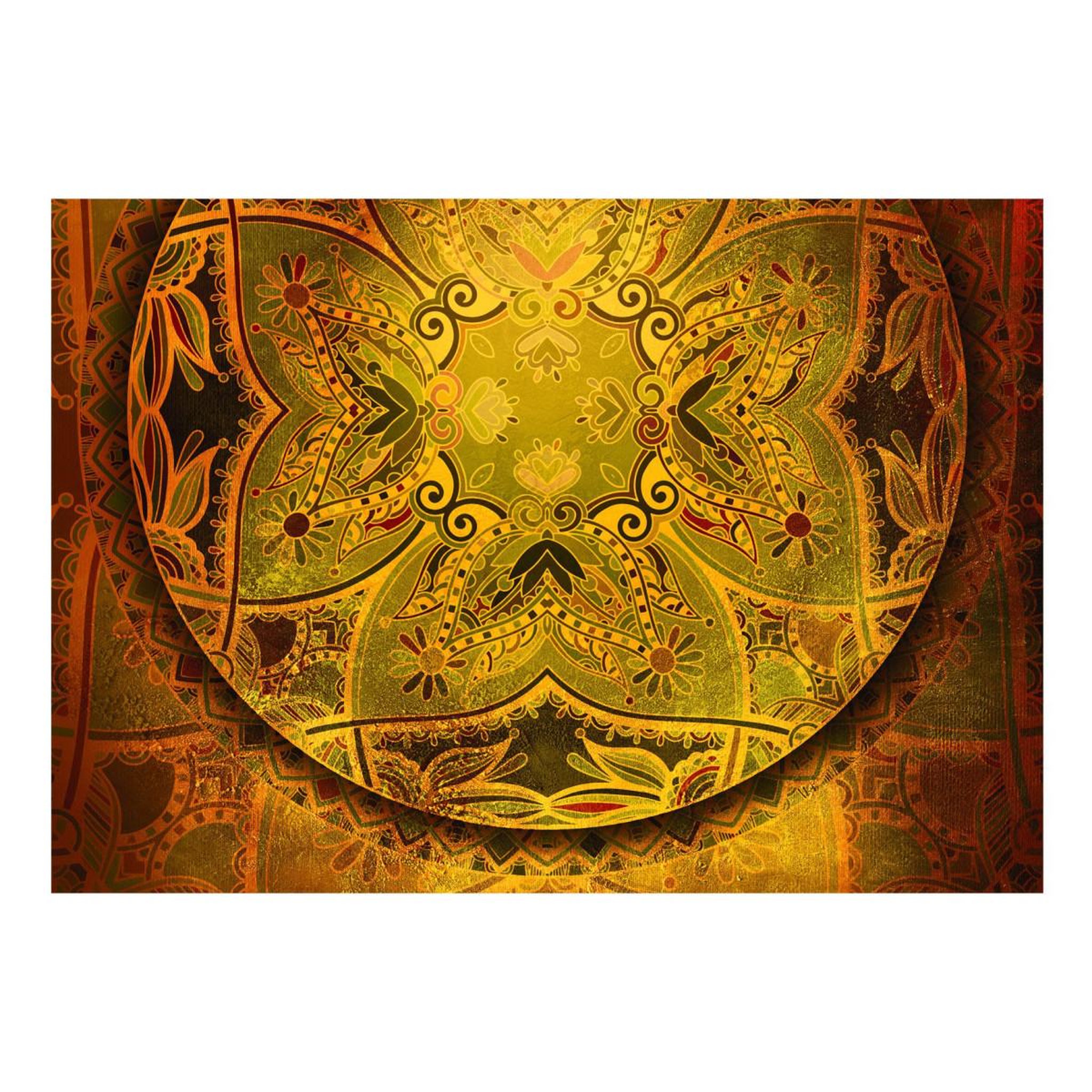 Voir la diapositive 2 : Paris Prix Papier Peint  Mandala : Golden Poem