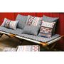 Voir la diapositive 2 : Jardin Privé Coussin bain de soleil ondulo 174 x 60 cm noir NAMIBIE 