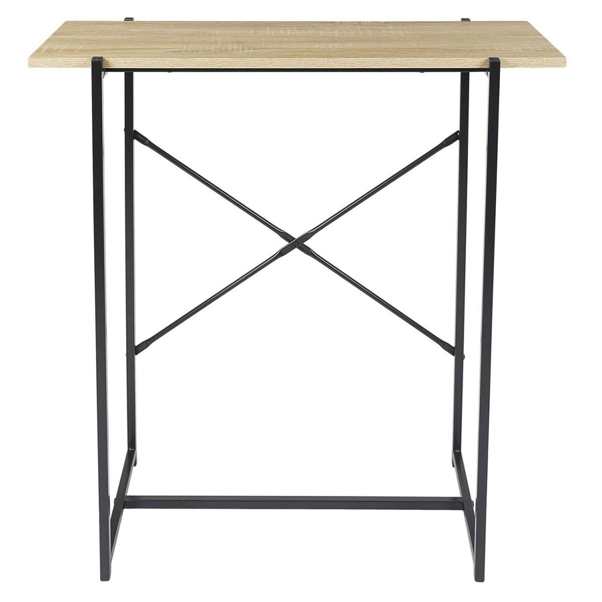 Voir la diapositive 3 : The Home Deco Factory Console Design  Loka  82cm Naturel