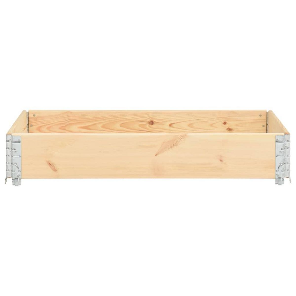 VIDAXL Jardiniere surelevee 80x120 cm Bois de pin solide