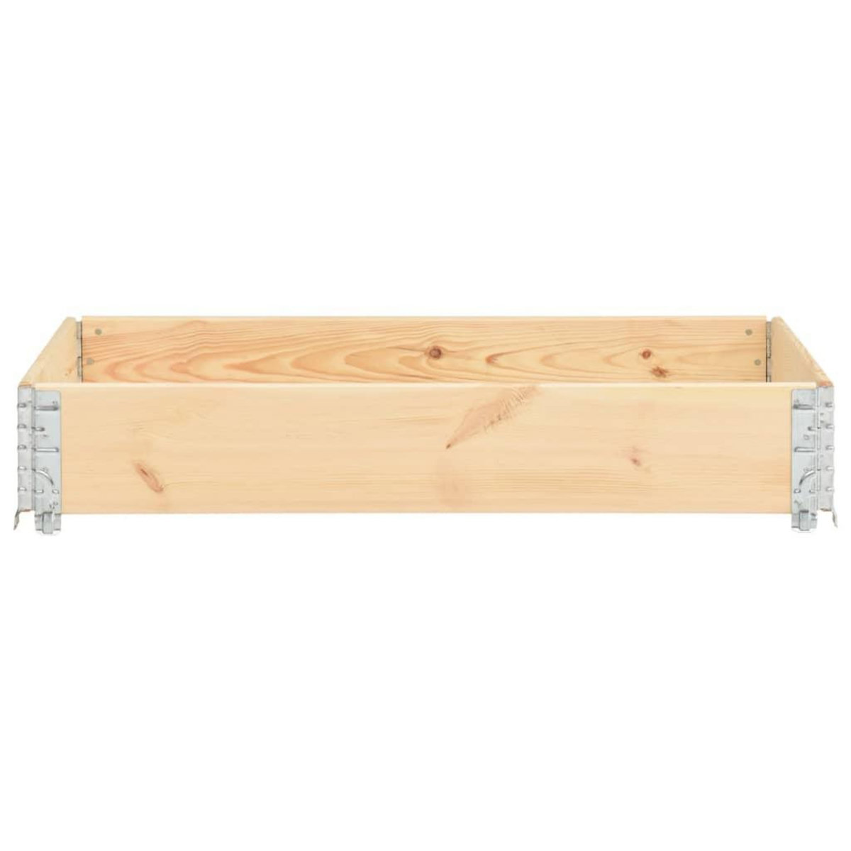 VIDAXL Jardiniere surelevee 80x120 cm Bois de pin solide