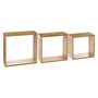 Voir la diapositive 1 : FIVE Lot de 3 Étagères Murales  Fixy  25cm Naturel