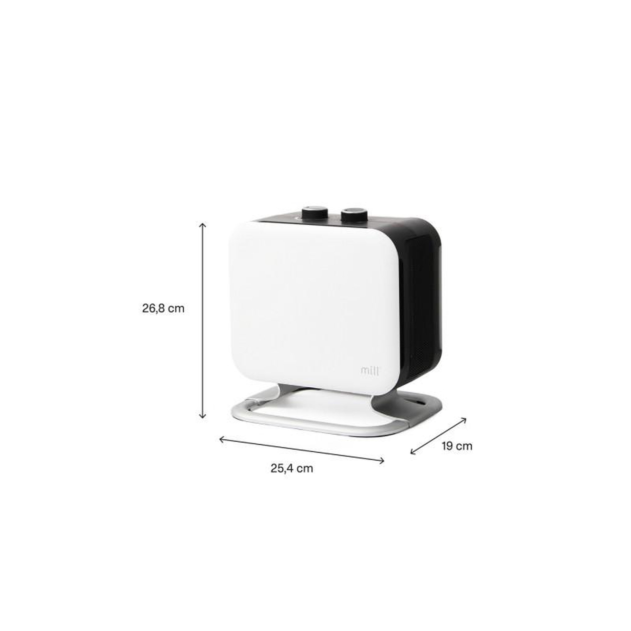 Voir la diapositive 4 : MILL Chauffage soufflant Mill CUS1800MECWA