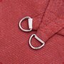 Voir la diapositive 5 : VIDAXL Voile d'ombrage 160 g/m^2 Rouge 2x4 m PEHD