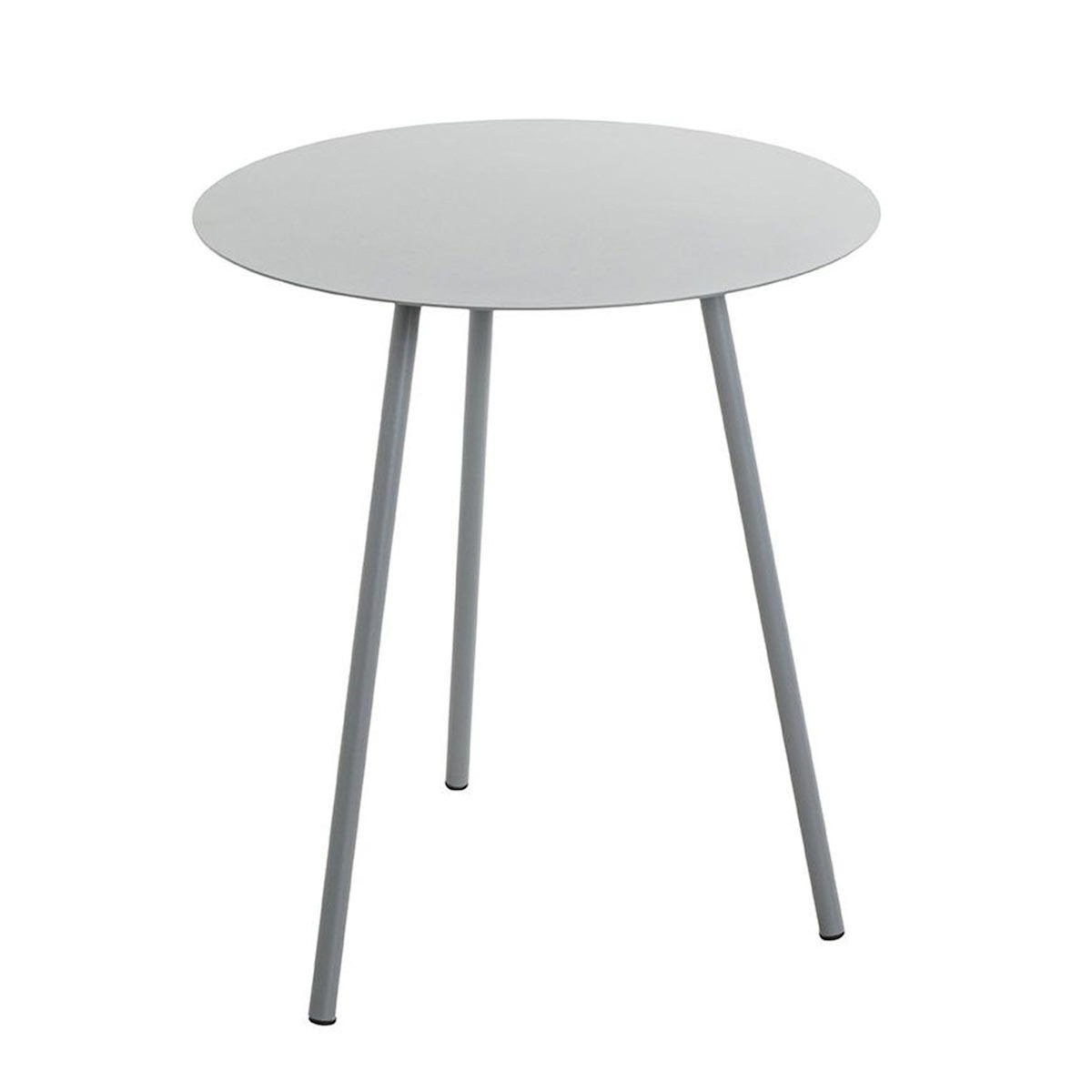 Paris Prix Table d'Appoint en Métal  Shelton  45cm Gris