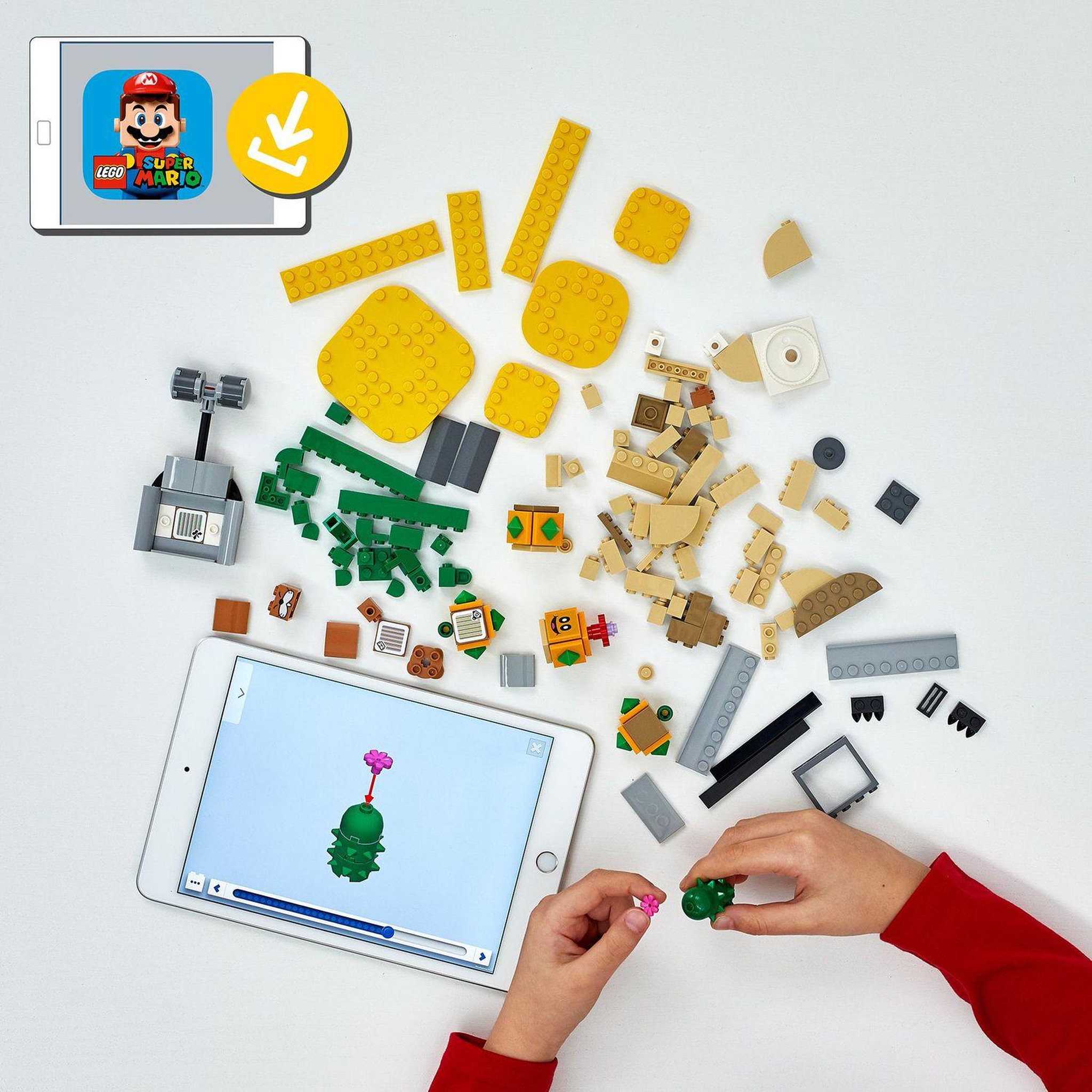 Voir la diapositive 5 : LEGO Super Mario 71363 - Ensemble d'extension Désert de Pokey
