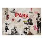 Voir la diapositive 2 : Paris Prix Papier Peint  Banksy - Graffiti Collage