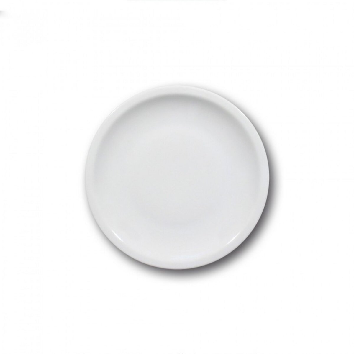 YODECO Assiettes à dessert porcelaine blanche x 6 - D 20 cm - Roma