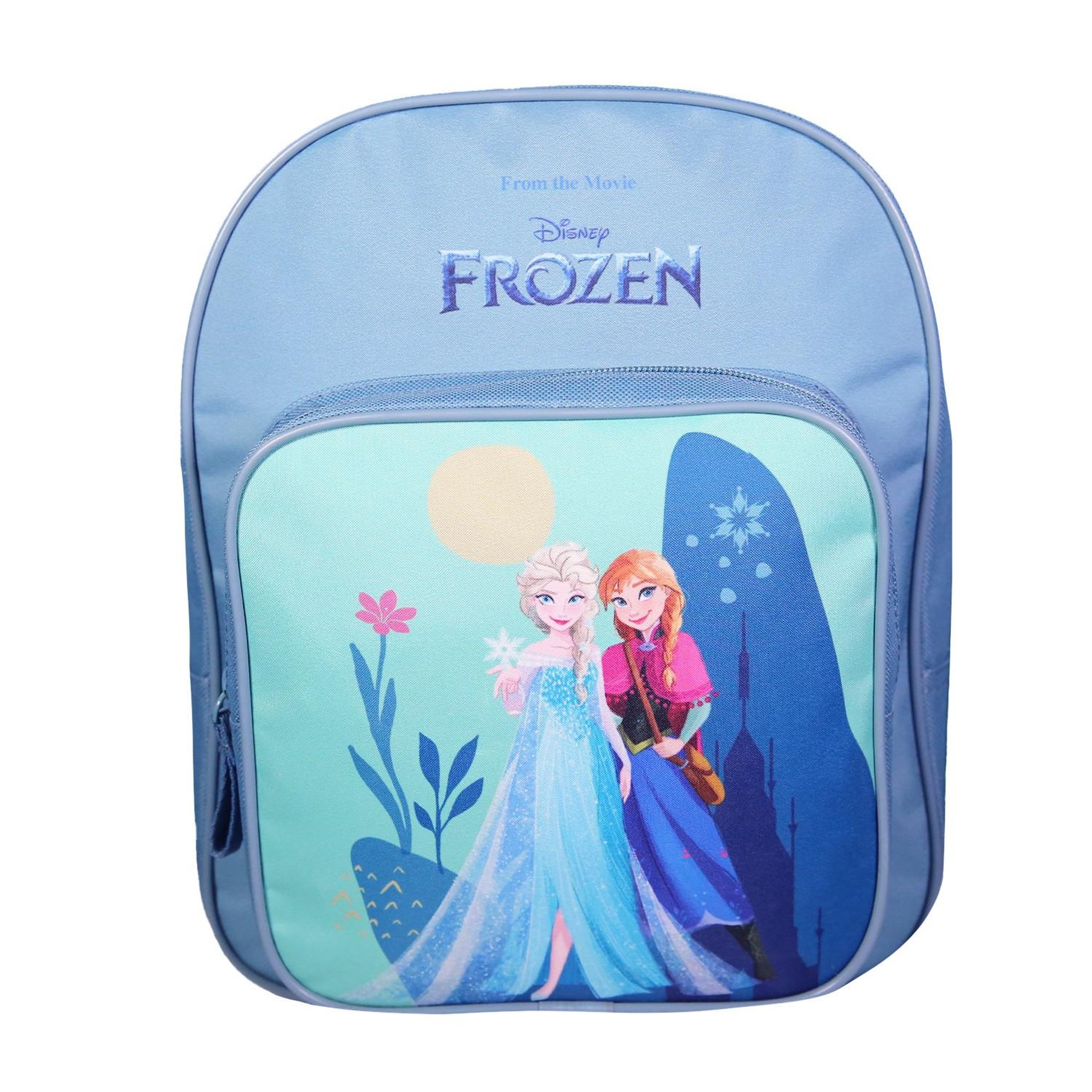 Voir la diapositive 1 : Bagtrotter BAGTROTTER Sac à dos 31 cm avec poche maternelle  La Reine Des Neiges / Frozen Vert
