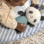 Voir la diapositive 2 : MARKET24 INGENUITY Tapis d'éveil bébé pliable Cosy Spot Elephant,coussin reversible, arche de jeux en bois, mirroir et jouets sensorie