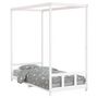 Voir la diapositive 2 : VIDAXL Cadre de lit pour enfants blanc 90x200 cm bois de pin massif