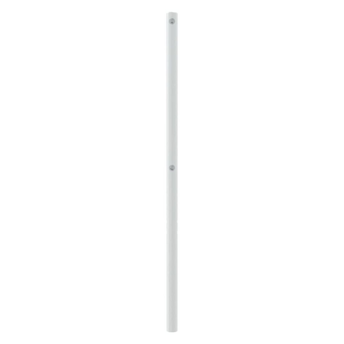 VIDAXL Tete de lit metal blanc 120 cm