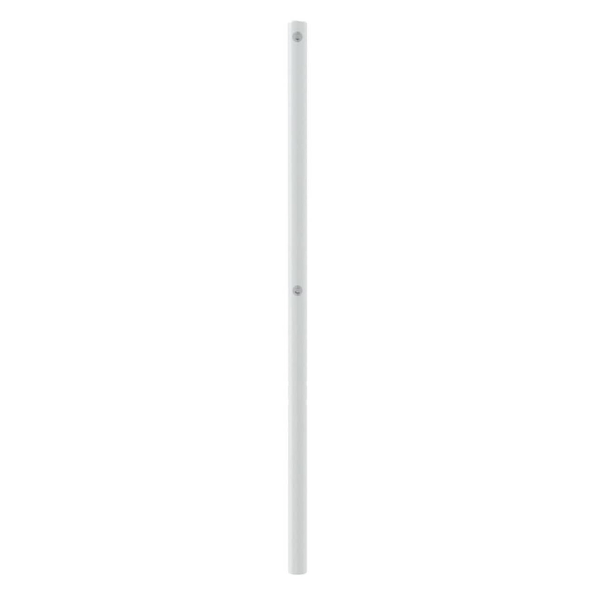 VIDAXL Tete de lit metal blanc 120 cm