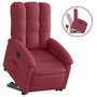 Voir la diapositive 2 : VIDAXL Fauteuil inclinable rouge bordeaux tissu