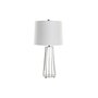 Voir la diapositive 1 : MARKET24 Lampe de bureau DKD Home Decor Métal Polyester Blanc 220 V 50 W (33 x 33 x 66 cm)