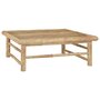 VIDAXL Table de jardin 65x65x30 cm Bambou