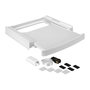 Voir la diapositive 3 : WPRO Kit de superposition 60cm blanc avec tablette - sks101