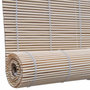 Voir la diapositive 4 : VIDAXL Stores a rouleau Bambou naturel 4 pcs 120x160 cm
