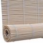 Voir la diapositive 4 : VIDAXL Stores a rouleau Bambou naturel 4 pcs 120x160 cm