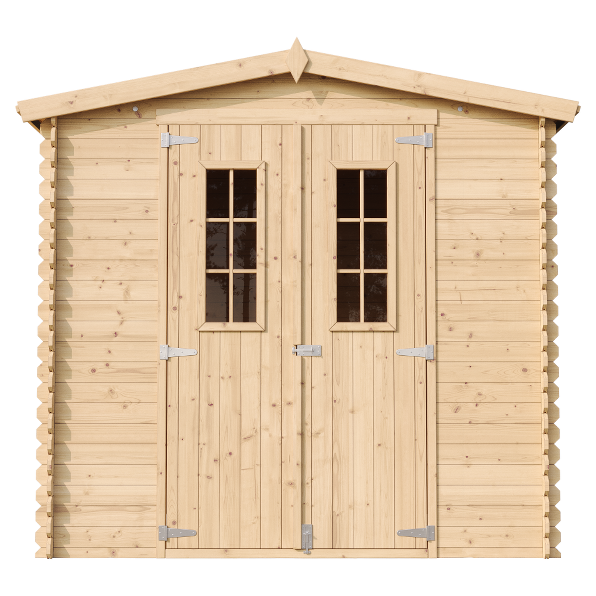 Voir la diapositive 2 : TIMBELA Abri de Jardin en Bois 4.33 m² Cabanon Jardin Exterieur à Outils et Velo avec Fenêtres M369C