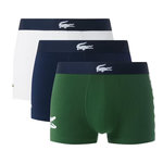 Lacoste x3 Boxers  Homme  acoste Stret. Coloris disponibles : Vert