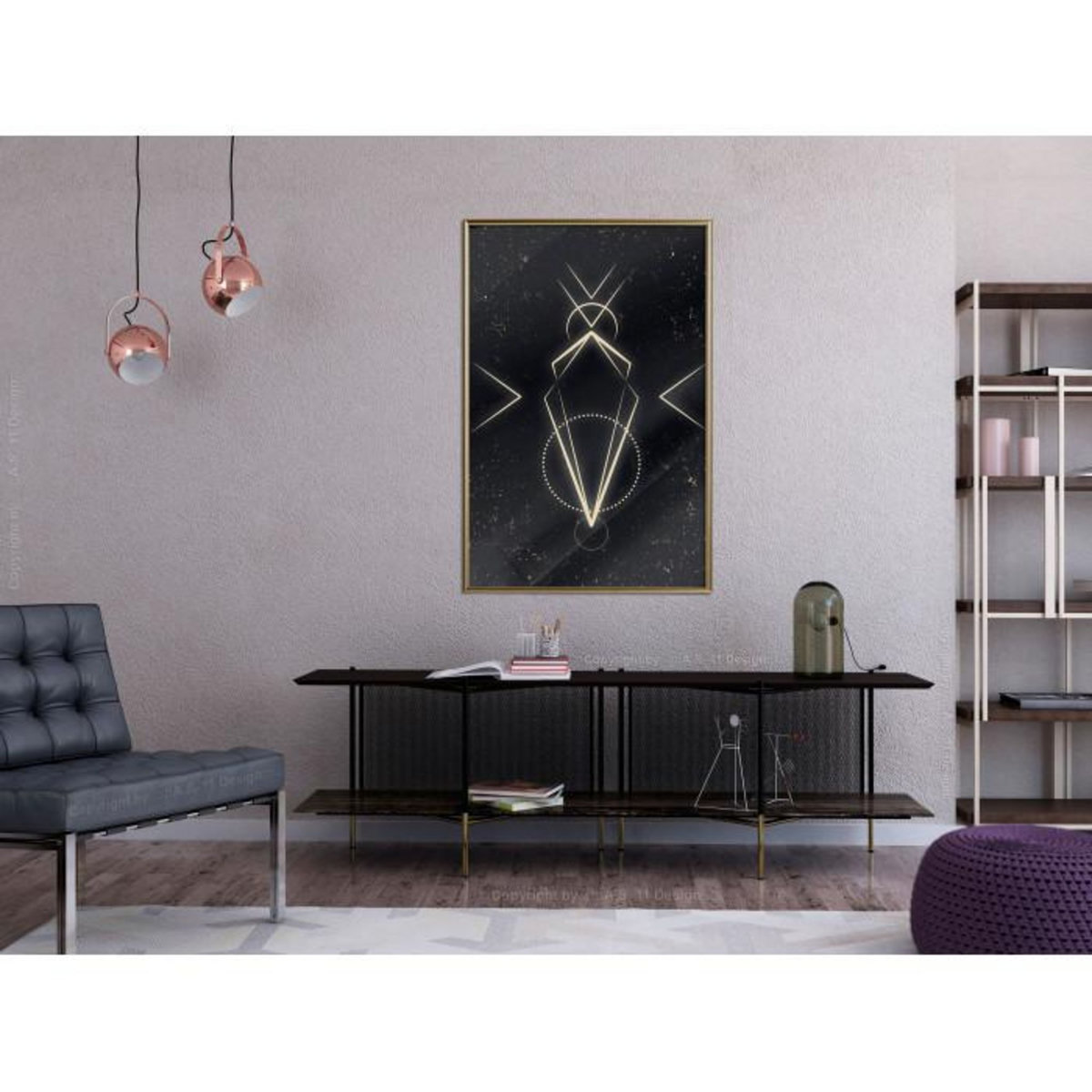 Paris Prix Affiche Murale Encadrée  First Contact