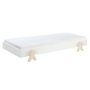 Voir la diapositive 4 : Paris Prix Lit Enfant en Bois  Modulo Smiley III  90x200cm Blanc