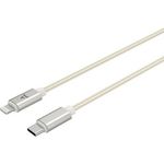 ADEQWAT Câble Lightning Vers Lightning 2M Beige