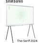 Voir la diapositive 1 : Samsung TV QLED The Serif TQ65LS01D Blanc 2024