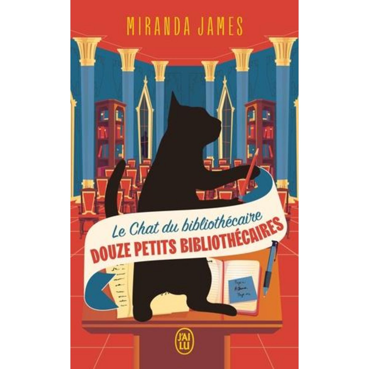 LE CHAT DU BIBLIOTHECAIRE TOME 8 : DOUZE PETITS BIBLIOTHECAIRES, James Miranda