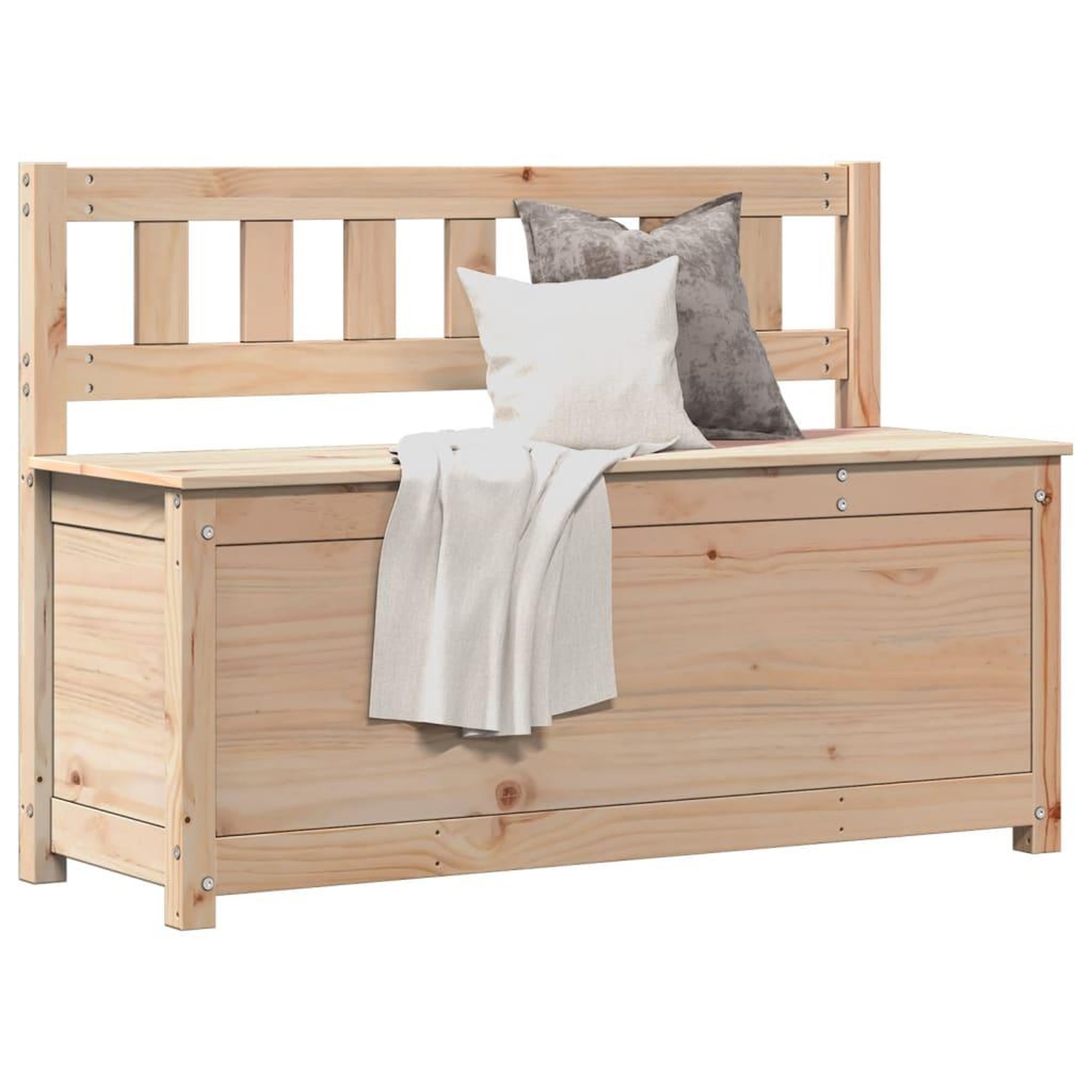 Voir la diapositive 1 : VIDAXL Banc 110x41x76,5 cm Bois de pin massif