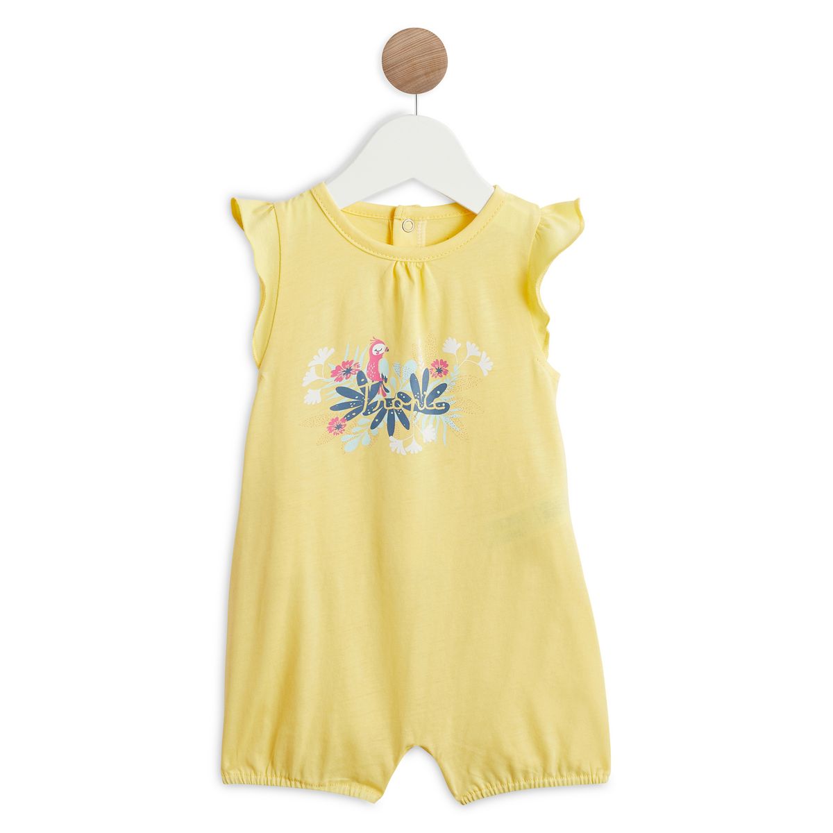 INEXTENSO Combishort perroquet bébé fille