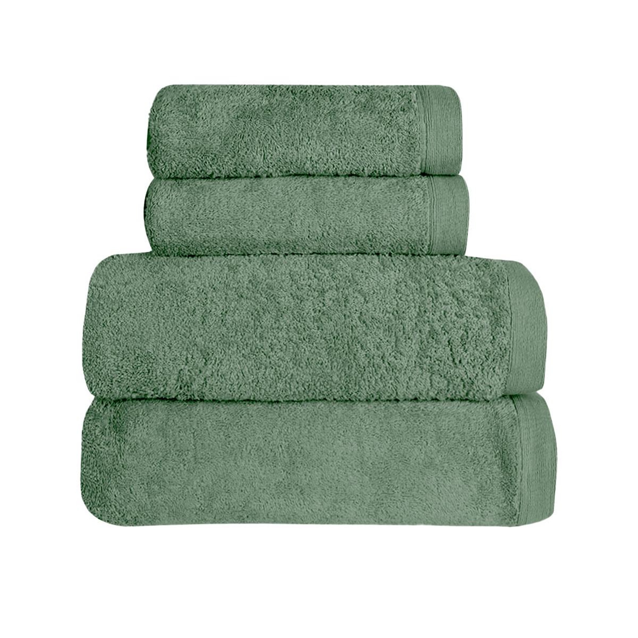 Voir la diapositive 1 : Sensei Maison Ensemble de bain 4 pièces 500 g/m² STUDIO (2 draps de bain + 2 serviettes de toilette)