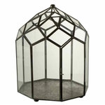 Paris Prix Terrarium en Verre Vintage  Brisla  38cm Noir