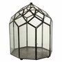 Voir la diapositive 1 : Paris Prix Terrarium en Verre Vintage  Brisla  38cm Noir