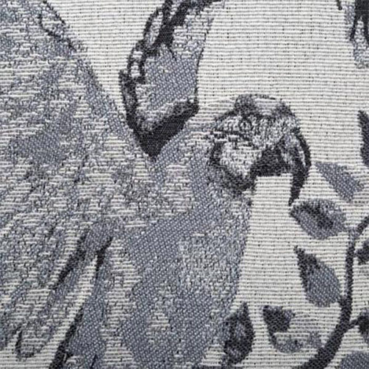 ATMOSPHERA Coussin Déco  Perroquet  40x40cm Gris