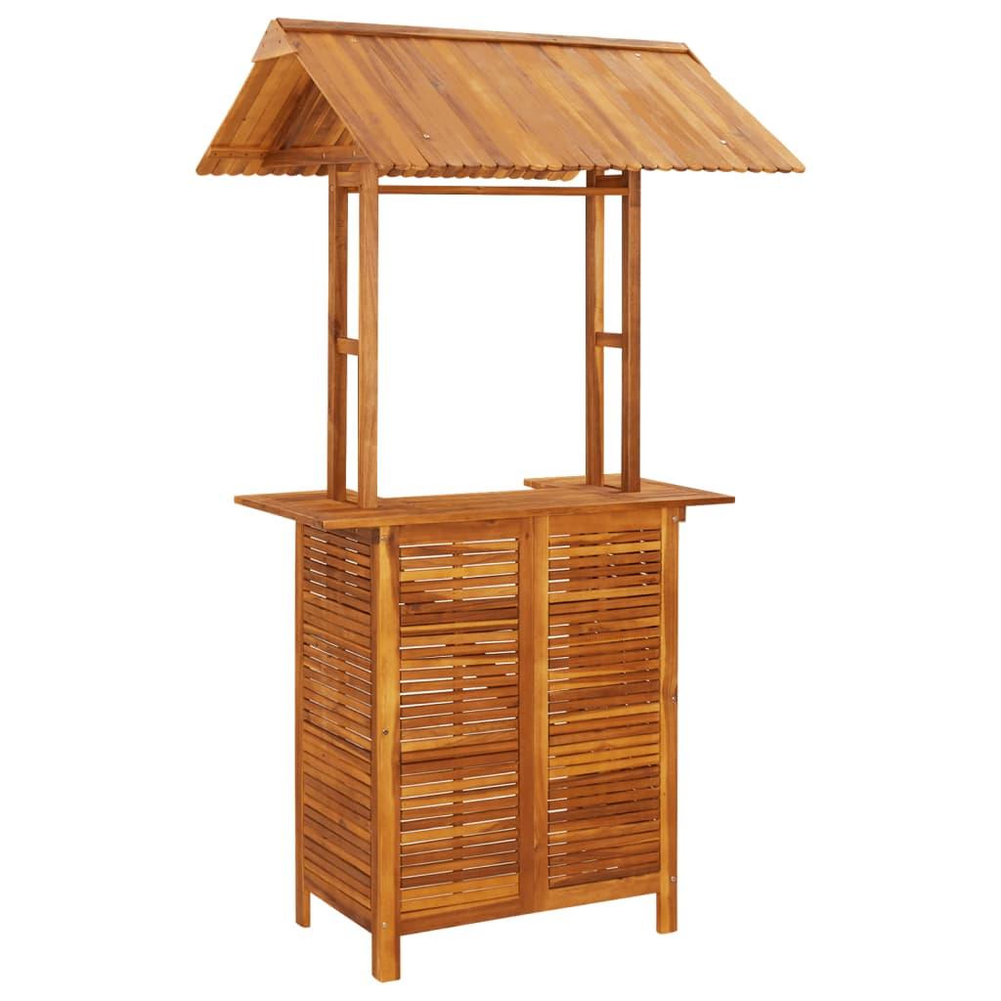 Voir la diapositive 4 : VIDAXL Ensemble de bar de jardin 5 pcs Bois d'acacia solide
