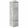 Voir la diapositive 4 : VIDAXL Buffet haut gris beton 29,5x34x119,5 cm bois d'ingenierie