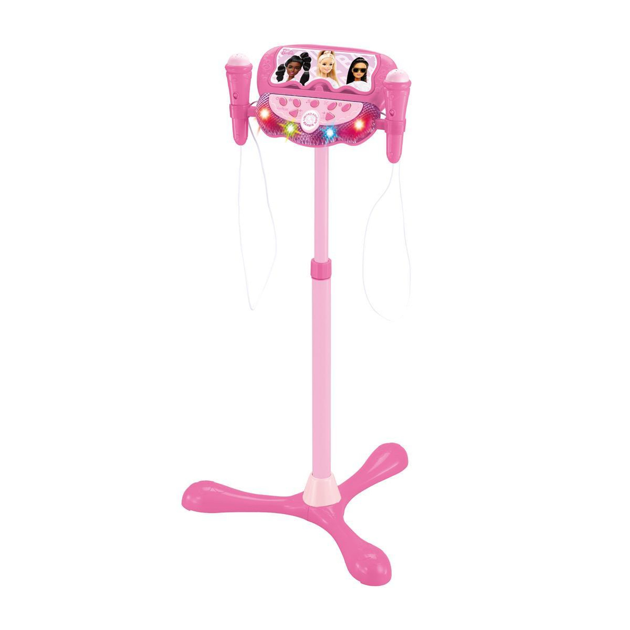 Lexibook Microphone sur pied Enceinte Bluetooth Barbie
