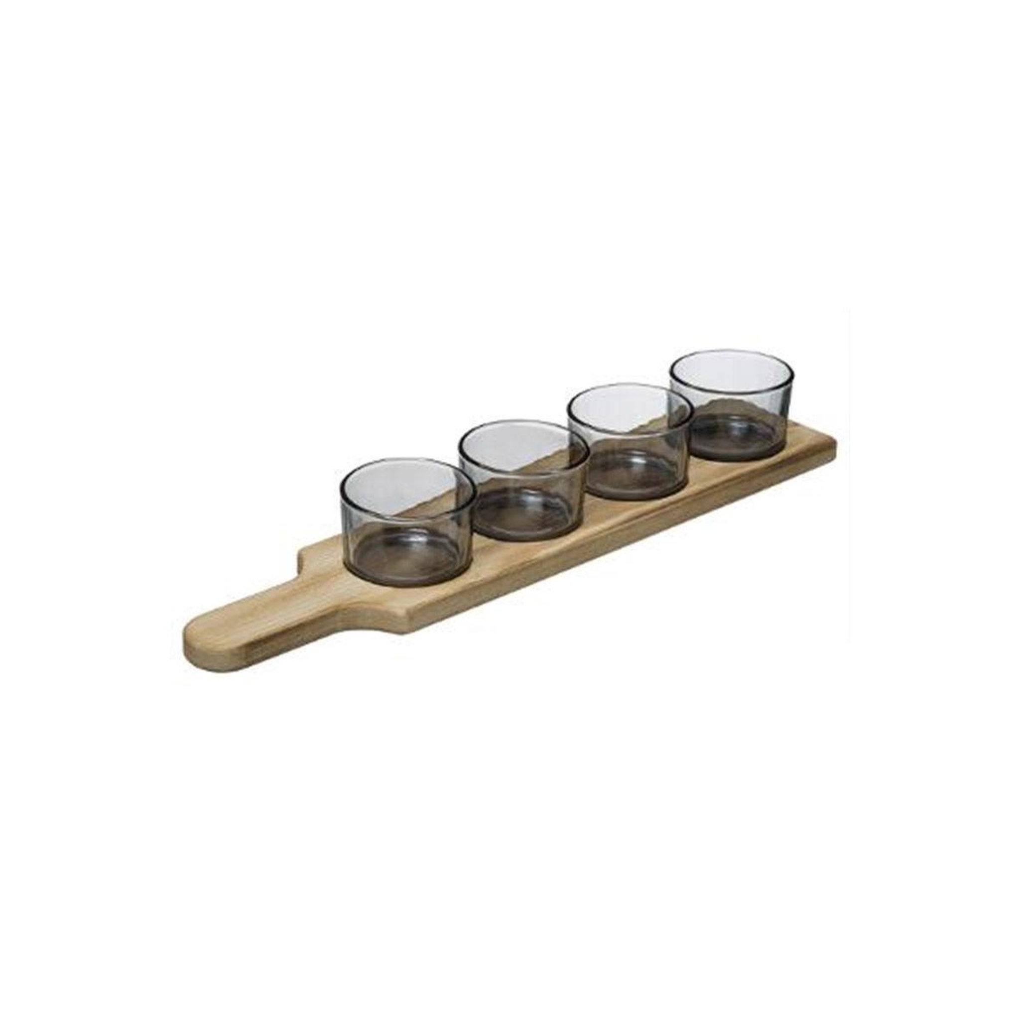 SECRET DE GOURMET Set apéritif 5 pièces  arha  45cm naturel