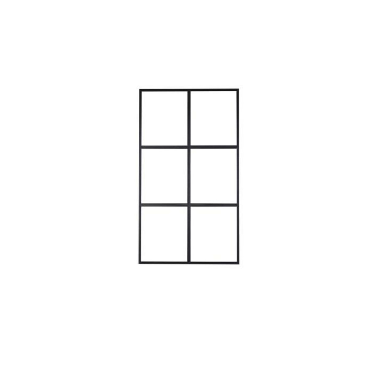 Paris Prix Cloison de Séparation  Leif  120x210cm Noir