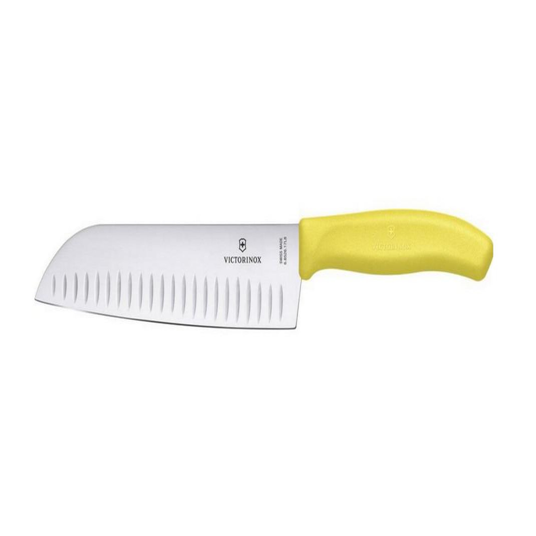 Victorinox Couteau santoku 17cm jaune - 6.8526.17l8b