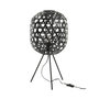 Voir la diapositive 1 : Paris Prix Lampe à Poser sur Trépied  Briot  59cm Noir