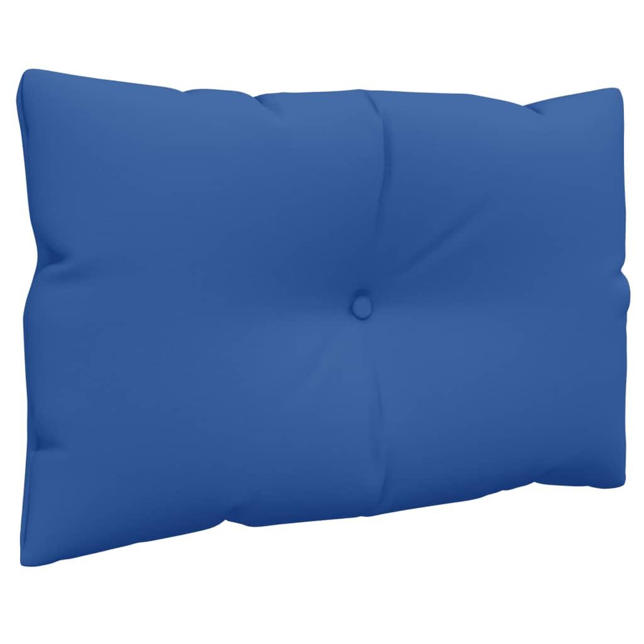 Voir la diapositive 4 : VIDAXL Coussins de palette lot de 2 bleu royal tissu