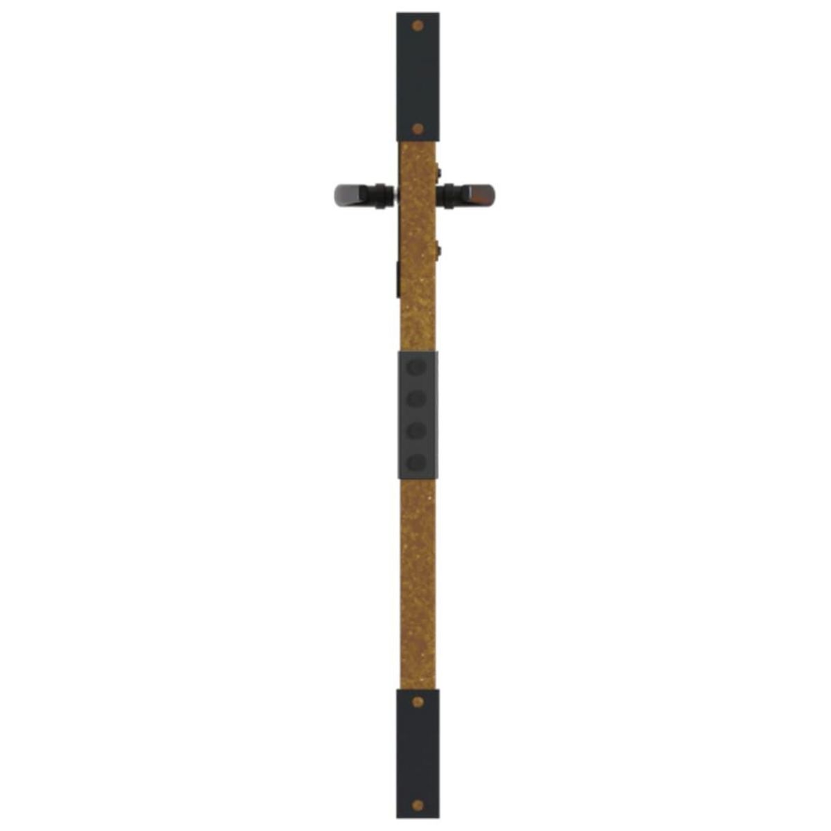 VIDAXL Portail de jardin 85x75 cm acier corten conception d'arbre