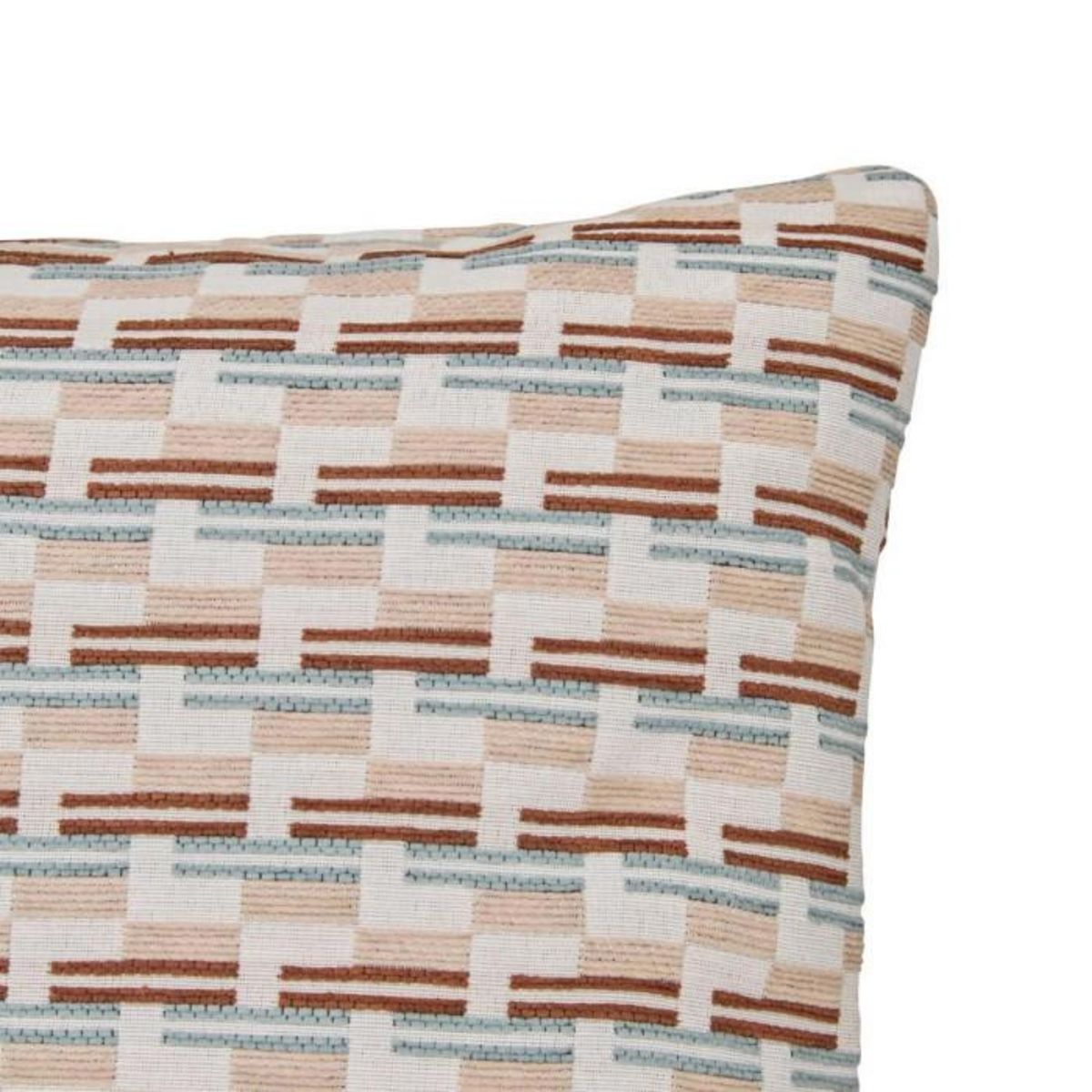 ATMOSPHERA Coussin Déco en Jacquard  Skylounge  38x38cm Multicolore