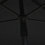 VIDAXL Parasol de jardin avec mat 210x140 cm Anthracite
