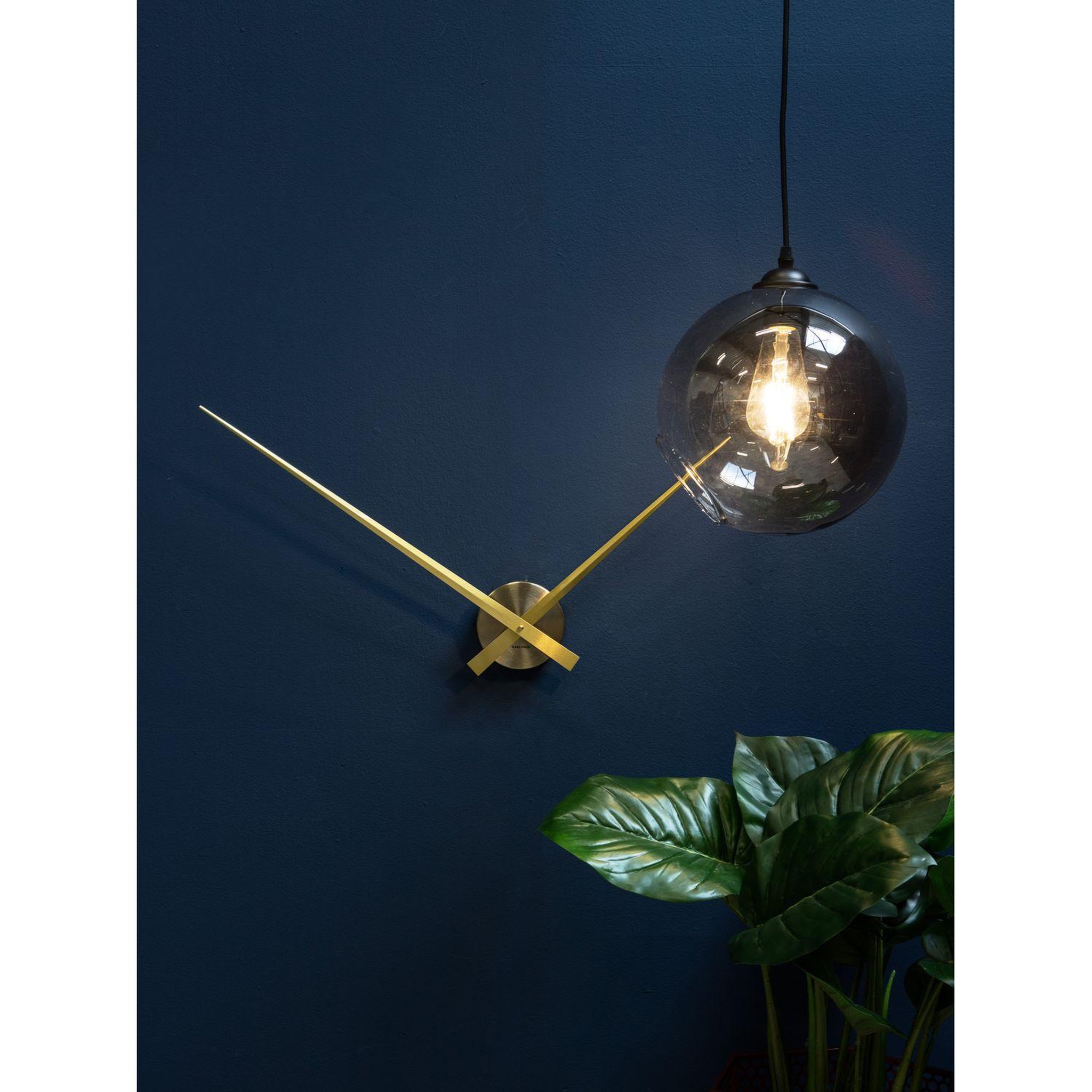 Voir la diapositive 3 : Karlsson Horloge murale design minimaliste Little Big time